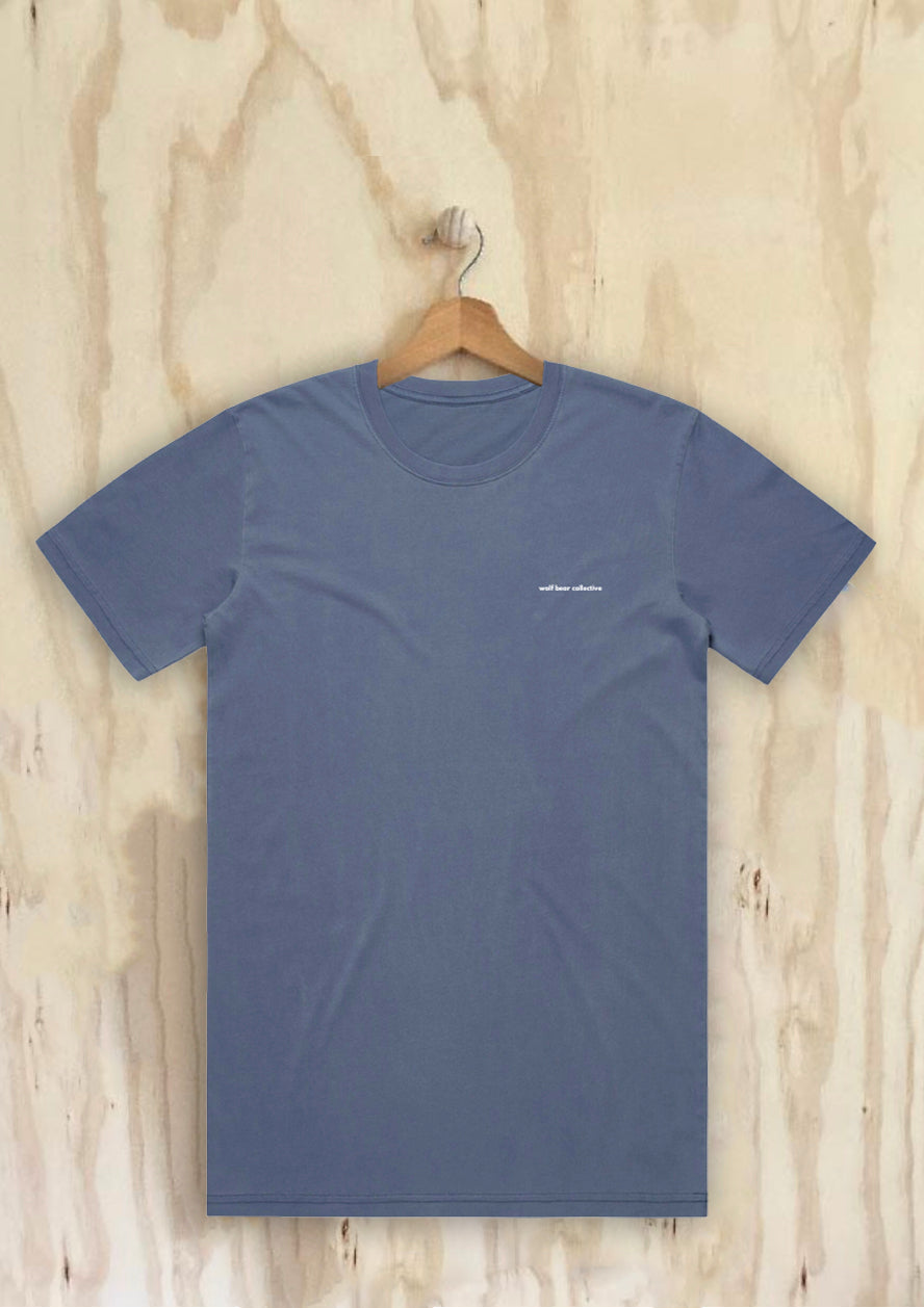 origin t-shirt blue jean