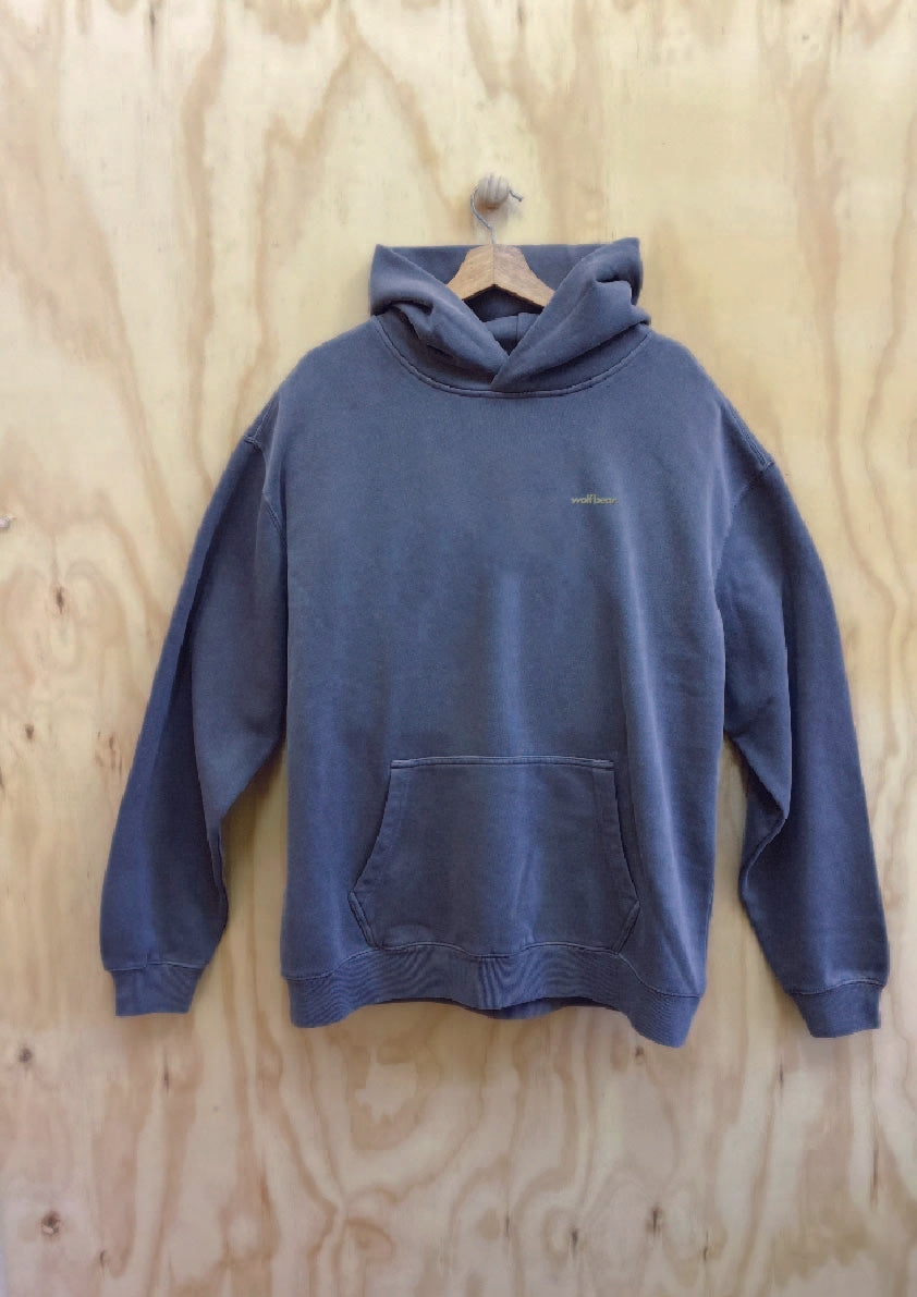 gone hiking hoodie // faded grey