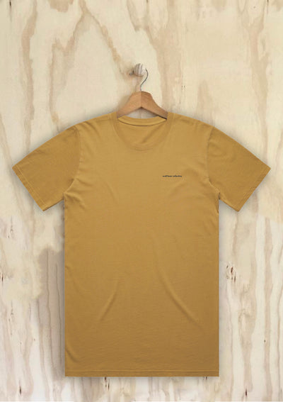 origin t-shirt mustard